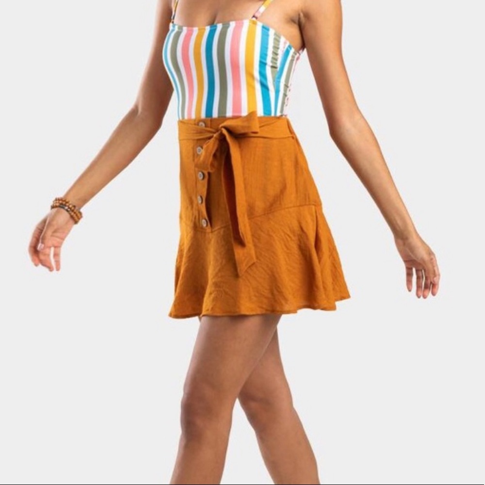 Francesca’s Orange Skirt! 🧡